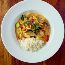 vegetarian thai curry