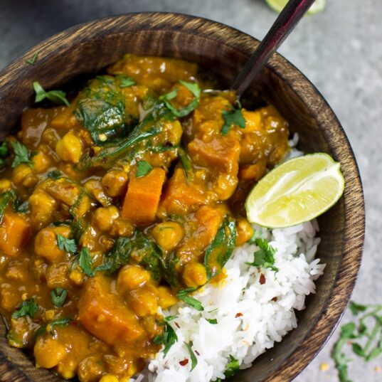 Shemin's Chicken, Squash and Chickpea Curry