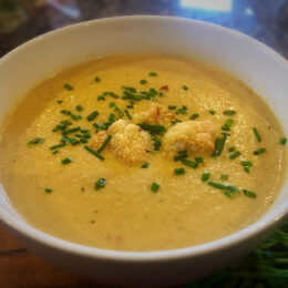 Thai Red Cauliflower Soup