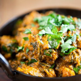 Chicken and Spinach Balti