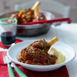 Garam Masala Braised Lamb Shanks