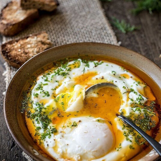 Shemins Turkish Style Poached Eggs