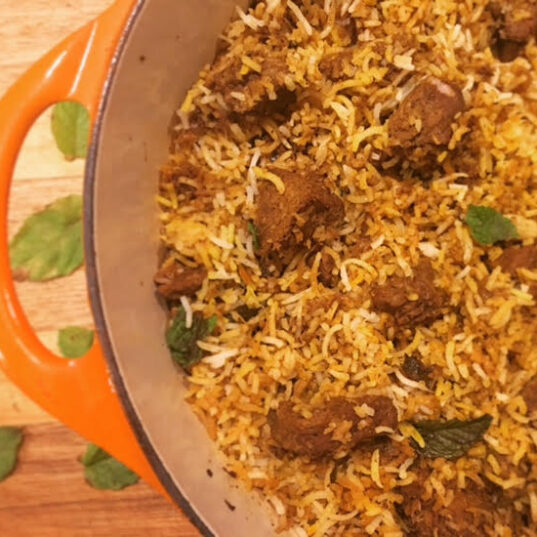 lamb biryani