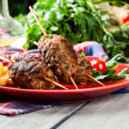 Ras el hanout beef kofta