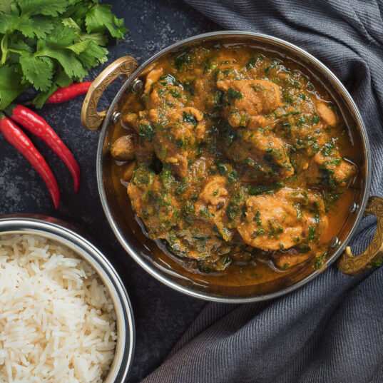 shemins chicken saag