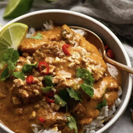 Indian Chicken Satay Curry