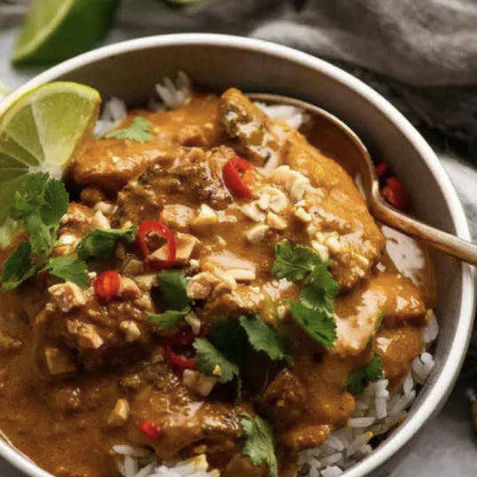 Indian Chicken Satay Curry