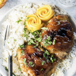 Shemin's Sweet & Sticky Mango Chutney Chicken