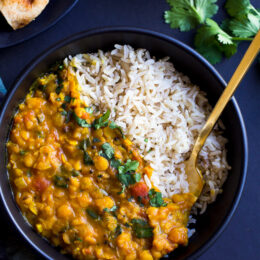 Shemin's One Pot Spinach Dhal
