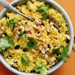 Shemin's Cashew Pilau Rice
