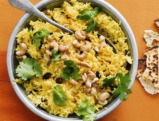 Shemin's Cashew Pilau Rice