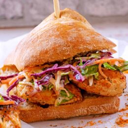 Cajun Chicken Burger